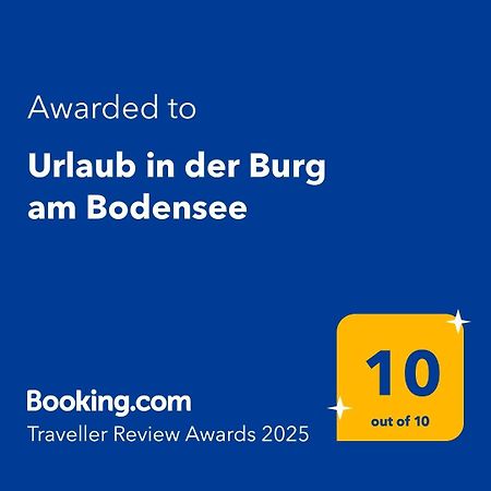 Urlaub In Der Burg Am Bodensee Kressbronn am Bodensee Exterior foto